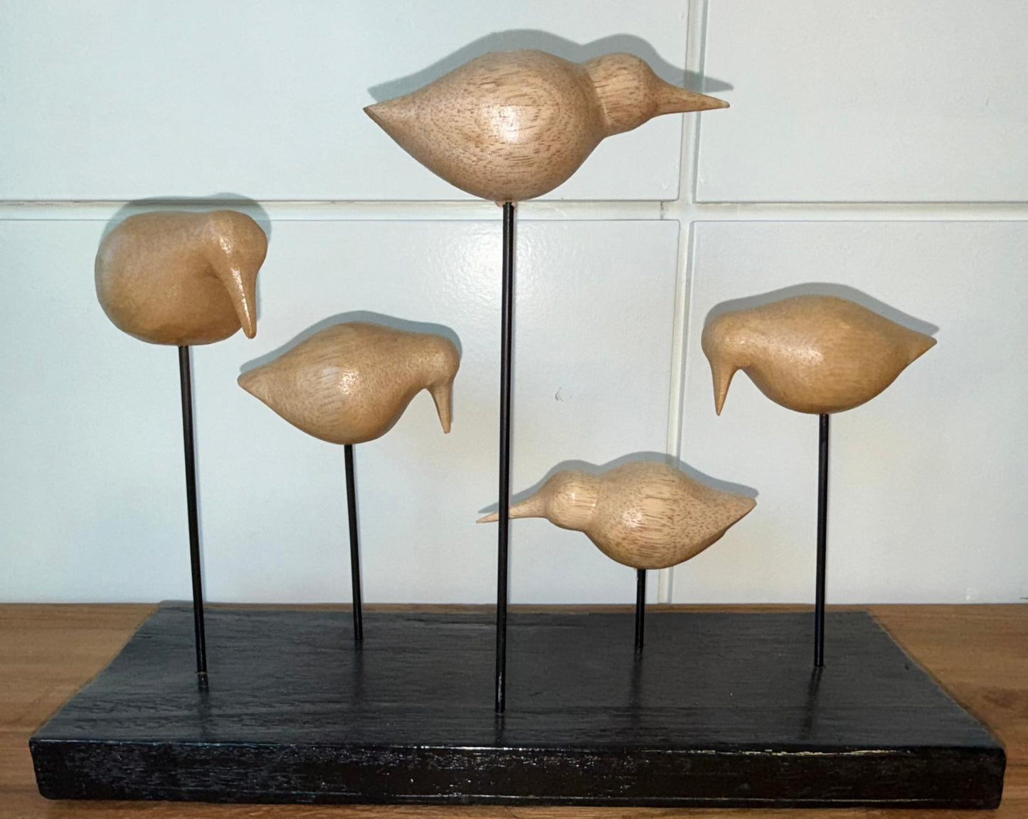 Pájaros de Madera de Albasia
